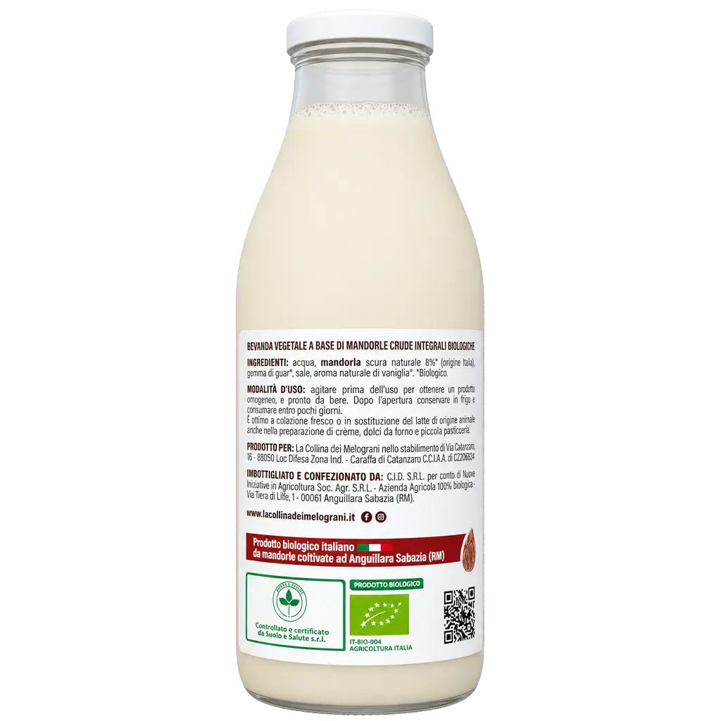 Latte di Mandorla biologica - immagine 3